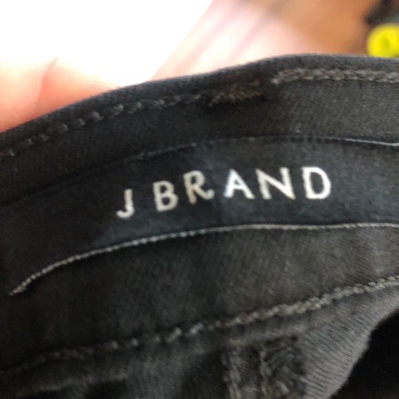 J brand black jeans alaina size 26 rare detailing - Picture 4 of 7